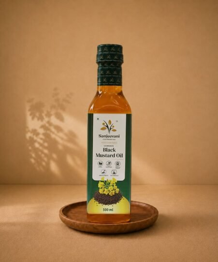 Black Mustard Oil Plastic Bottle