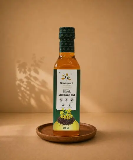 Black Mustard Oil Plastic Bottle