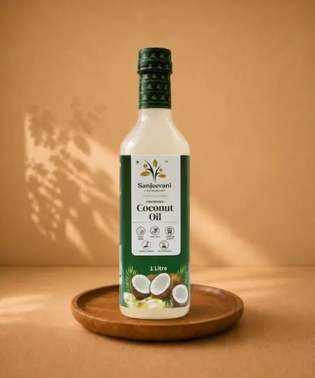 Coconut Oil Plastic Bottle