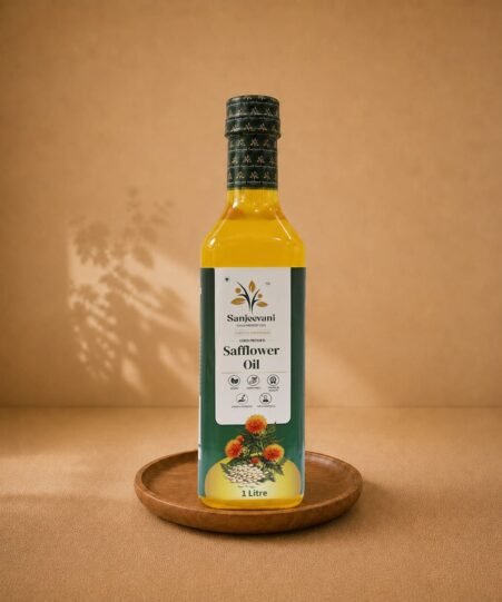 Safflower Oil Plastic Bottle